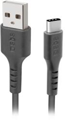 SBS TECABLETC220K USB-A - USB-C Cable 2 m - Black (TECABLETC220K) - vexio
