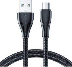 JOYROOM USB cable - micro USB 2.4A Surpass Series for fast charging and data transfer 2 m black (S-UM018A11) (6956116768461)