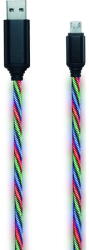 2GO 797145 "Tricolor" LED-Beleucht. Micro USB 1m, Multicolor (797145) - vexio