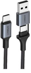 Orsen S8 2-IN-1 USB and Type-C 5A 1.5m black (T-MLX52629) - vexio