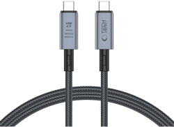 Tech-Protect Cablu Date si Incarcare USB C la USB C UltraBoost Max 240W 1m Gri (5906302308989)