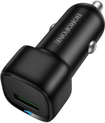 BOROFONE 1x USB-A QC3.0 18W Negru (KF2357252) - vexio