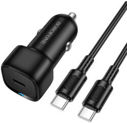 BOROFONE Cablu Type-C inclus USB-C PD 20W Negru (KF2357680) - vexio