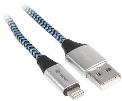 Tracer 46269 Lighting USB 2.0 Iphone AM 1m Black Blue (T-MLX32273) - vexio