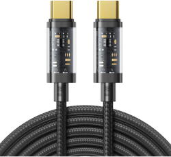 JOYROOM USB Type-C - USB Type-C 100W cablu 2m black (S-CC100A20)- 107833 (10639) - vexio