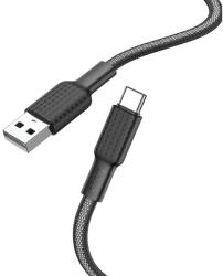 hoco. Cablu de Date USB la Type-C PD 60W, 3A, 1m - Hoco Jaeger (X69) - Black / White (KF239273) - vexio
