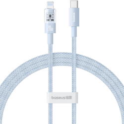 Baseus USB-C la Lightning, Fast Charging 20W, 2m - Baseus Gem (P10373001311-01) - Galaxy Blue (KF2332286) - vexio