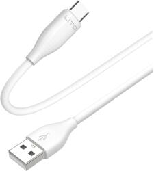 Lito Cablu de Date cu Mufe USB, Micro-USB 60W, 1m - (LD03) - White (KF2336996) - vexio