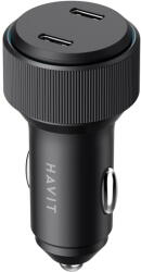 Havit CC2014 2x USB-C PD 30W Negru (KF2350294)