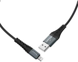 hoco. Cablu de Date USB-A la Lightning 12W, 2.4A, 1m - Hoco Cool Charging (X38) - Black (KF239229) - vexio