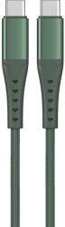 Lemontti LEMCSTCF60V USB Type-C/USB Type-C Fast Charge 60W 1.2m Verde (LEMCSTCF60V) - vexio