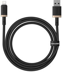 Baseus Dura Type A to IP 2.4A fast charging cable Black, Gold (P10377801U01-00)