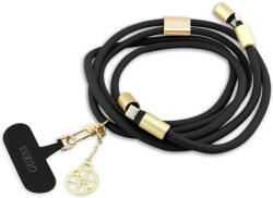Guess Cablu pentru Alimentare, Crossbody, Ajustabil, USB-C la USB-C, Fast Charge - Guess CBDY 4G Charm (GUCCUCNY4GDK) - Black (KF2358947)