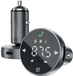 Proove Incarcator pentru Masina USB cu touch screen, 30W- FMSS30110003 - Grey (KF2361782) - vexio