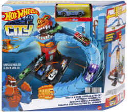 Mattel Hot Wheels City - Gorilla támadás pályaszett (HDR29-JHL92) (HDR29-JHL92)