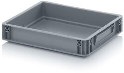 Fiorex Euro műanyag tárolóláda EG 43/75 HG 40x 30 x 7, 5 cm