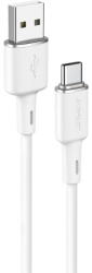 ACEFAST C2-04 USB/USB-C, 1.2 m, 3 A, Alb (6974316280774)