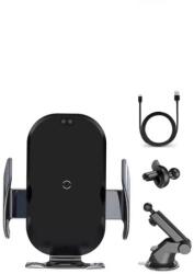 E-smartgadget Incarcator Auto Wireless 15W, Fast charge, e-smartgadget, pentru iphone 12, 12mini, 12 pro, 12pro max 11, 11pro, 11pro max