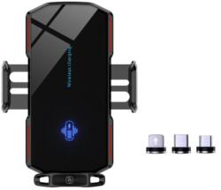 quandes Incarcator auto fast wireless chargers, 15W, Automatic sensor, universal, Samsung, IPhone, quandes