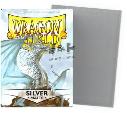  Dragon Shield Standard Matte Sleeves - Silver Caelum (100db/csomag) - Ezüst