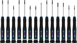 Bosch PH/SL/TX/TH/H PRO precíziós csavarhúzó készlet, 14 db - 1600A039PN (1600A039PN)