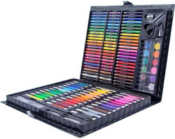  Set 150 desen si pictura, Plastic, Negru (S168PD)