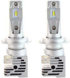 Techstar Set 2 LED-uri Auto Techstar® M3, H7, 40w, 8000 Lumeni, 6500K, AUTO, 12-24 Volti, ZES, Canbus, Miez Cupru, Radiator Aluminiu (SKU2413)