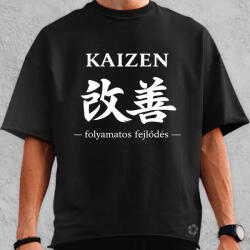 Magnolion Kaizen fehér oversize póló (28344)