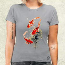 Magnolion Koi ponty v1 női póló (4957-N)