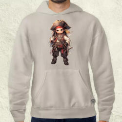 Magnolion Chibi kalóz v6 férfi pulóver (6785-P)
