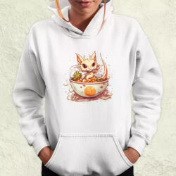 Magnolion Kawaii ramen sárkány v1 női pulóver (4935-PN)