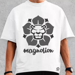 Magnolion fekete oversize póló (28339)