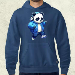Magnolion Kék panda srác v3 férfi pulóver (7290-P)