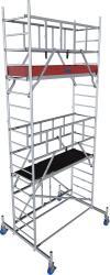 KRAUSE Monto ProTec XS System alumínium összecsukható állvány, 5, 8 m (942135) (942135)