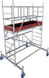 KRAUSE Monto ProTec XS System alumínium összecsukható állvány, 3, 8 m (942111) (942111)