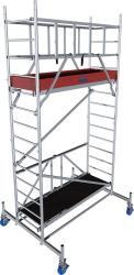 KRAUSE Monto ProTec XS System alumínium összecsukható állvány, 4, 8 m (942128) (942128)