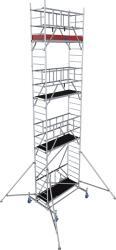 KRAUSE Monto ProTec XS System alumínium összecsukható állvány, 8, 8 m (942166) (942166)