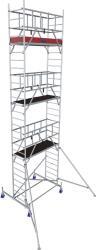 KRAUSE Monto ProTec System alumínium gurulóállvány, 8, 30 m (940155) (940155)