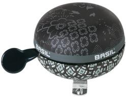 BASIL csengő Boheme Big Bell, charcoal fekete