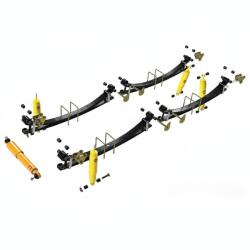 Terrain Tamer Kit suspensie completă parabolică Toyota Land Cruiser BJ 70/73/74, HZJ 70/73, PZJ 70/73 (1984-2001) lift 50 mm Terrain Tamer