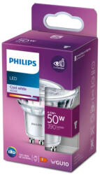 Philips LED fényforrás GU10/50W matt, hideg