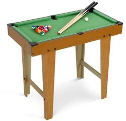 FONIX Mini biliárdasztal, Kommandós játékok, 2 dákó, 16 labda, Gyermekeknek, Méretek 69x37x60 cm, Világos tevebarna (FNX-V-Comando-Game-126546)
