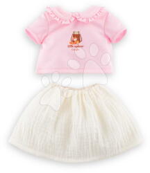 Corolle Tricou și fustă pentru păpușă T-Shirt & Skirt Little Explorer Mon Premier Poupon Corolle pentru păpuși de 30 cm, de la 18 luni (CO111260)