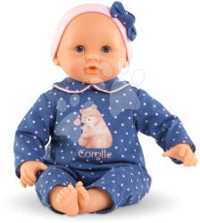Corolle Păpușa Bébé Calin Capucine Teddy Bear Mon Premier Poupon Corolle cu ochi căprui care clipesc, 30 cm, de la 18 luni (CO100910) Papusa
