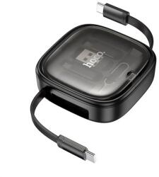 hoco. Type-C 3in1 Töltőkábel Fekete 95cm U140 BLACK (U140 BLACK)