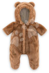 Corolle Salopetă pentru păpușă Bunting Brown Bear Mon Premier Poupon Corolle pentru păpușă de 30 cm, de la 18 luni (CO111210)