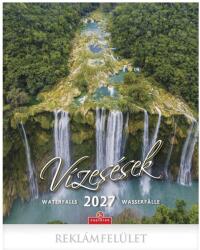 CSG Стенен календар CSG 300x340 мм, вертикален, „Водопади 2027 (FN U01)