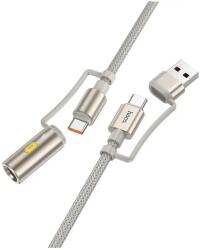 hoco. USB 2.0 Type C Összekötő Szürke 1.2m U138 GREY (U138 GREY)