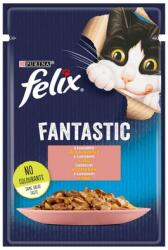 FELIX FRISKIES FANTASTIC Lazac zselé 85g nedves macskaeledel
