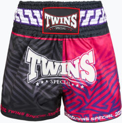 Twins Special Pantaloni scurți de antrenament Twins Special Muay Thai Twins Maze brown/pink/blue/white